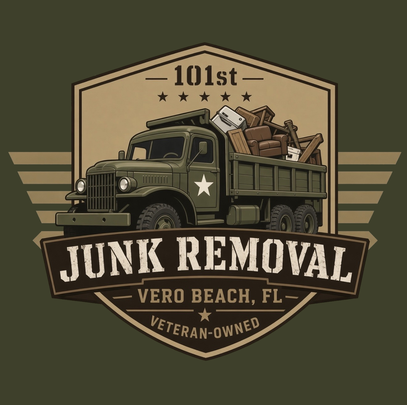 101st Junk Removal, veteran-owned